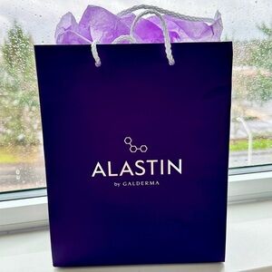Alastin by Galderma Purple Skincare Gift Bag, procedure enhancement system